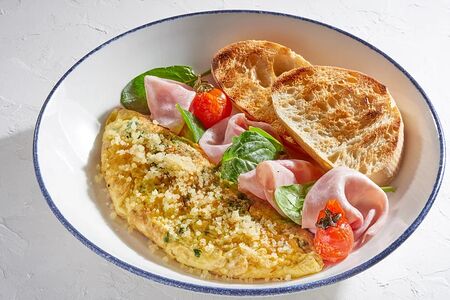 Омлетте кон спиначи э котто