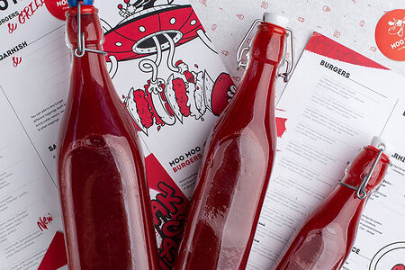 Домашний морс Клубника-вишня