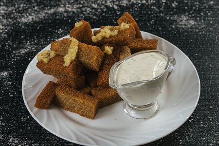 Чесночные гренки