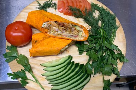 Шаурма сырная желтая