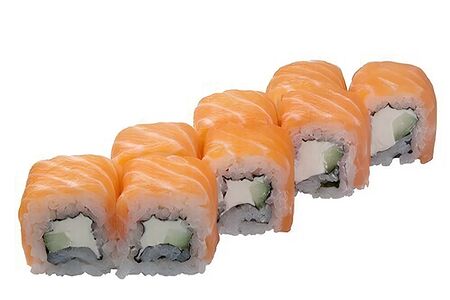 Филадельфия с копченым лососем