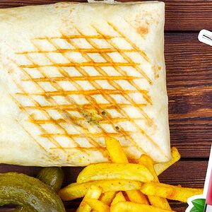 Шаверма по-арабски и Напиток