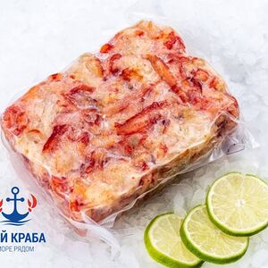 Салатное мясо Камчатского краба