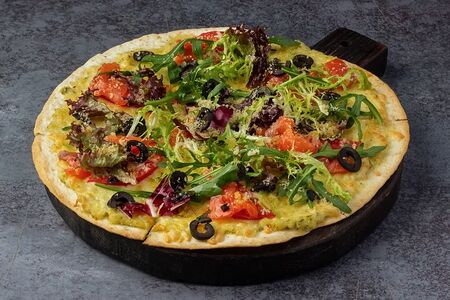 Фламекеш с лососем