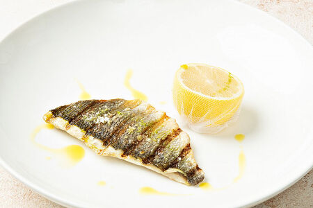 Филе дорадо на гриле