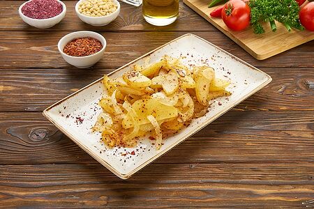 Картофель по-домашнему с луком