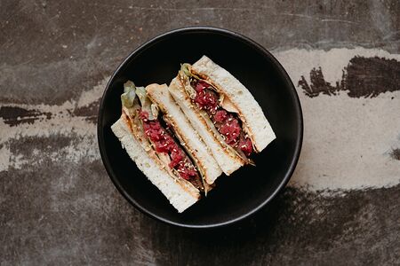 Сэндвич с рваной говядиной