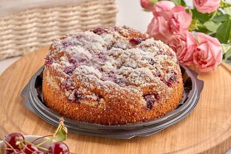 Пирог с вишней