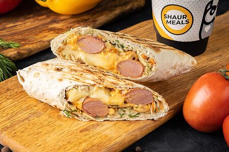 Шаур-дог сырный