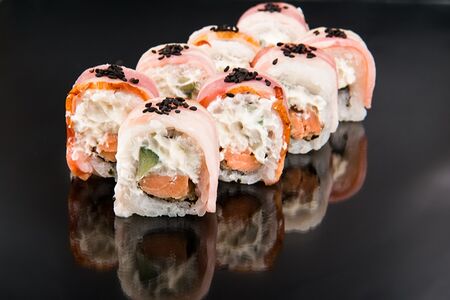 Гриль-ролл с беконом