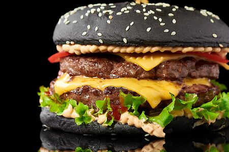 Black burger