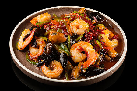 Морепродукты по сычуаньски