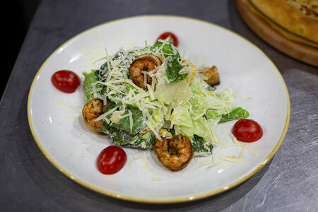 Цезарь с креветками