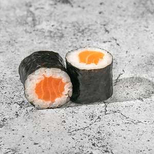 Мини-ролл с лососем