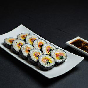 Кимпаб с креветками