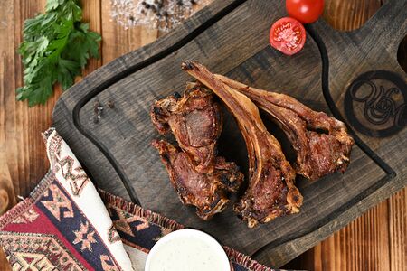 Шашлык из баранины на косточке