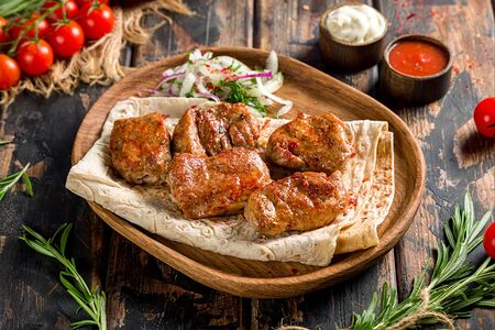 Шашлык из cвинoй вырезки