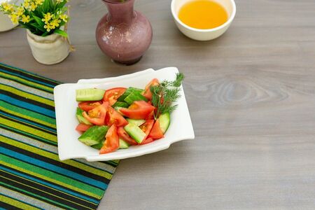 Свежий салат