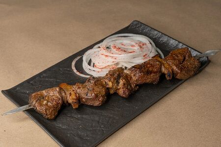 Шашлык из говядины кусковой