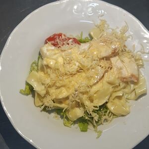 Паста с куриной грудкой