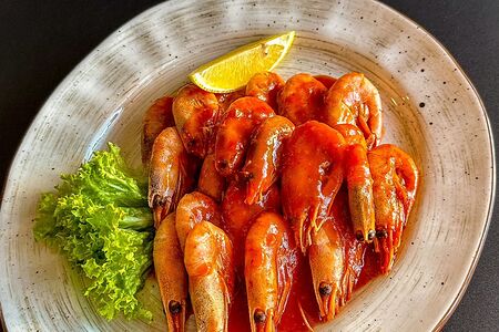 Креветки по-карибски