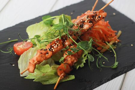 Шашлычки Сяке терияки