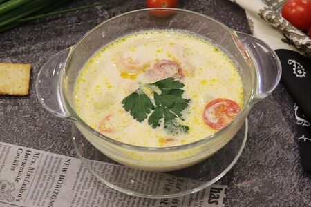 Сливочно-рыбный суп