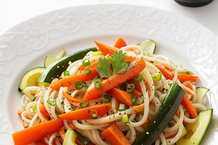 Удон с овощами