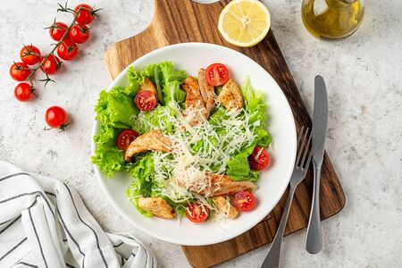 Цезарь с курицей