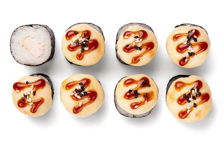 Запечённый мини-ролл с курицей