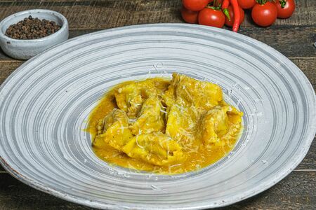 Равиоли дель плин с уткой