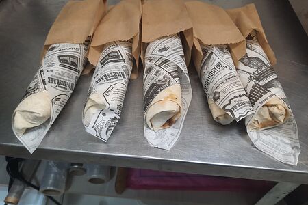 Люля куриный в лаваше