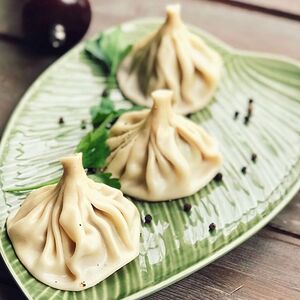 3 хинкали из говядины