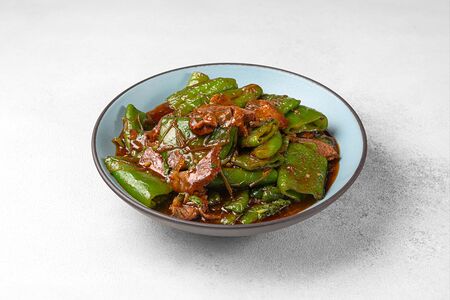 Перец с говядиной