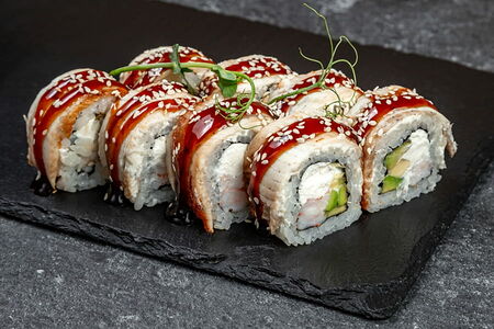 Канада с тигровой креветкой