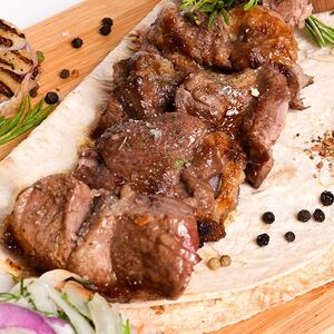 Шашлык из бараньей мякоти