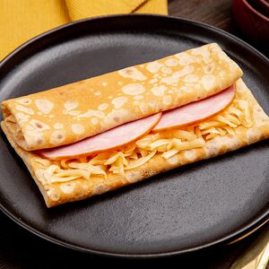 Блин с ветчиной и сыром