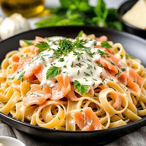 Спагетти аль сальмоне