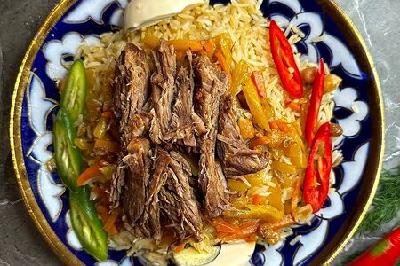 Плов Самаркаднский с говядиной