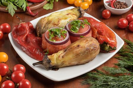 Овощи на углях по-армянски