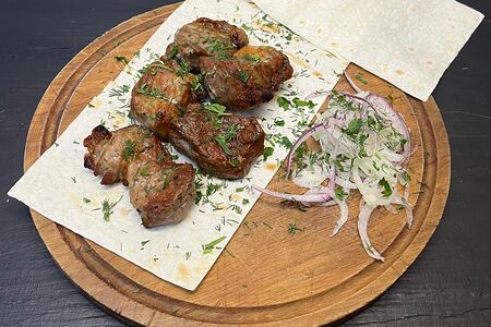 Шашлык из cвинoй шейки