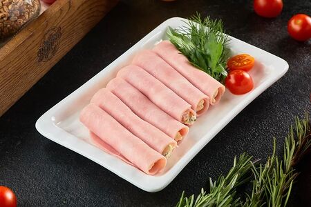 Рулетики из ветчины