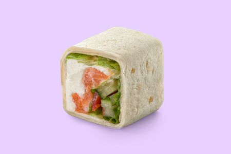 Тортилья с лососем