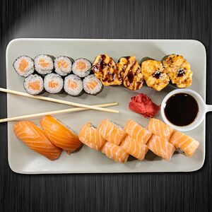 Набор с лососем