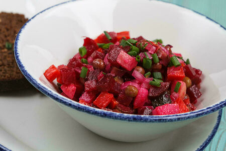 Винегрет с килькой