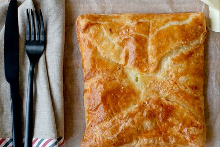 Хачапури слоёный