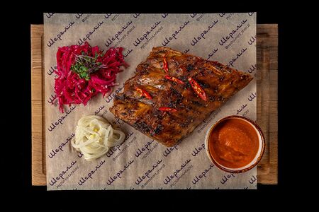 Ребрышки свиные на гриле