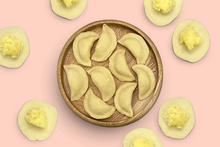 Вареники с картофелем