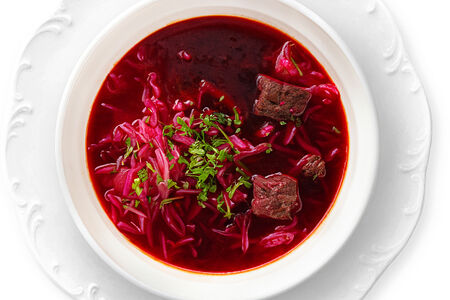 Борщ с говядиной