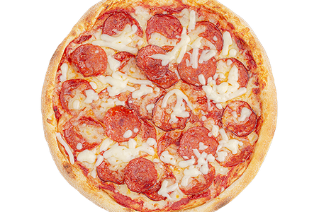 Пепперони на тонком тесте 25 см